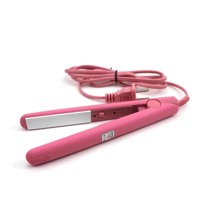 Electronic Fast Hair Straightener! This compact and portable mini flat iron